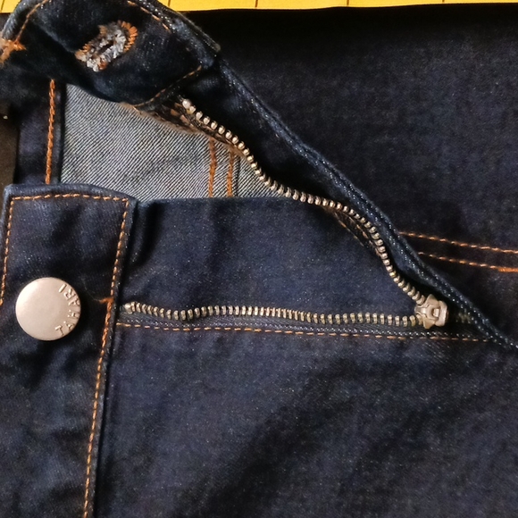 Tahari Kelly size 24W women's mid-rise skinny night sky wash dark blue j… - Picture 7 of 17